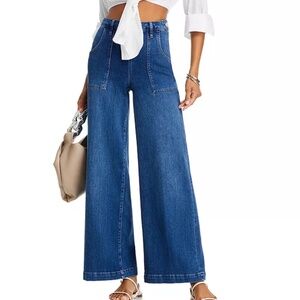 FRAME High Rise Flared Leg Jean
